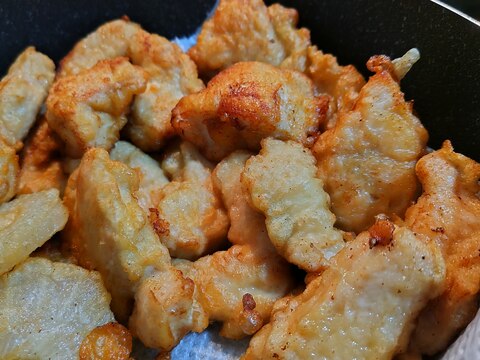 おでんの素を活用⚝お好みの部位で簡単とり天